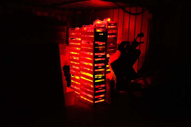 Luzinterruptus, Peperonata