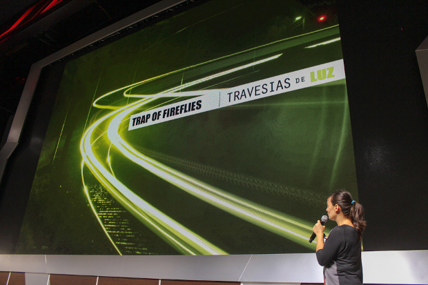 Trap of fireflies El último trabajo de Travesías de Luz invadió las calles de Moscú formando parte del festival de luz Circle of Light que se celebró en la ciudad del 10 al 14 de octubre