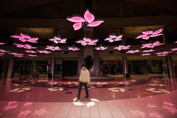 Light Garden Lima Peru El Jardín de la Luz es un paisaje interactivo permanente que ofrece una experiencia inolvidable de luz, sonido e interacción. Situado en la Plaza Norte de Lima, Perú, esta obra nos transporta a un mundo mágico y nos recuerda nuestras fantasías infantiles,