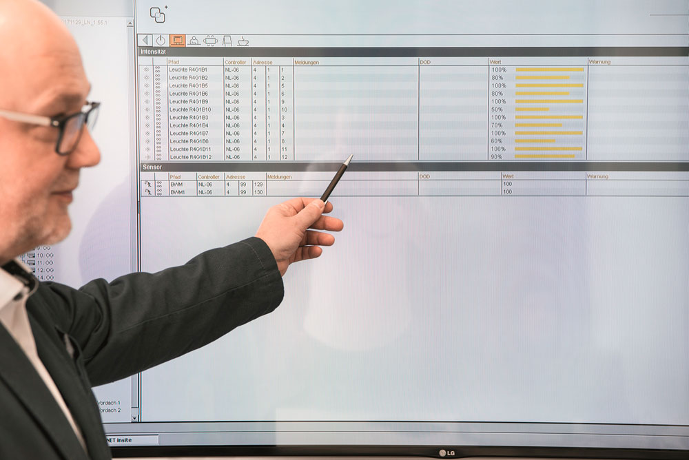 La torre San Martin, se beneficia de los servicios de iluminación de ZGS