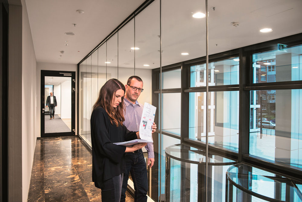 La torre San Martin, se beneficia de los servicios de iluminación de ZGS