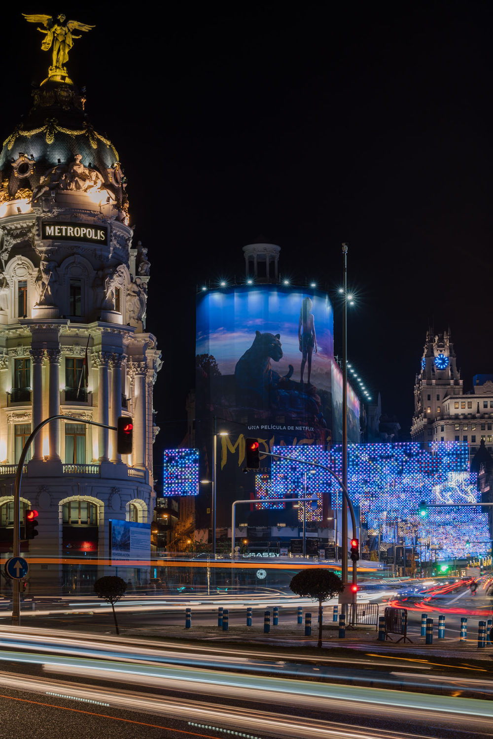 iluminacion Navidad Gran Via Madrid