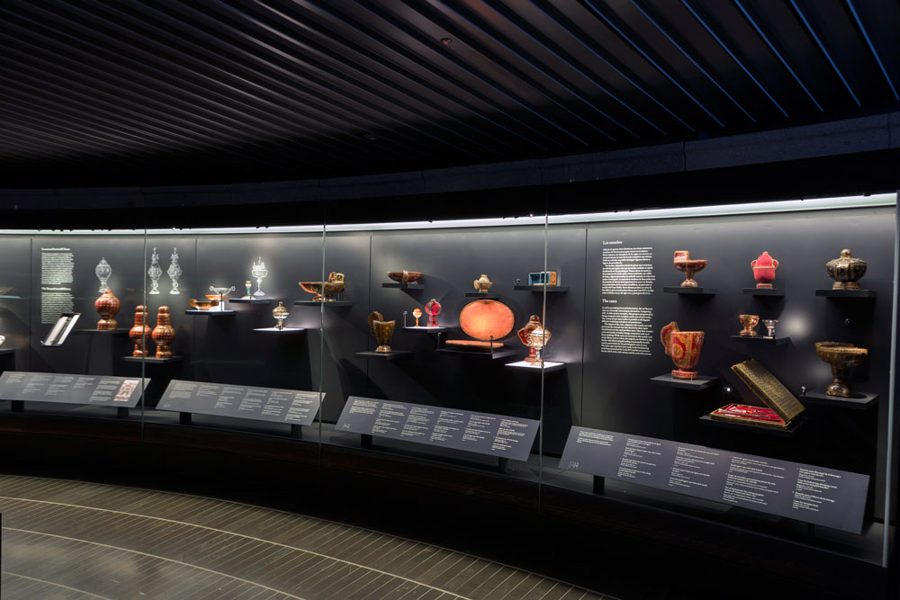 La coleccion del Tesoro del Delfin iluminada por Zumtobel Group