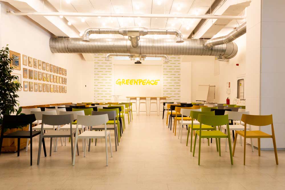 Greenpeace iluminacion sostenibilidad