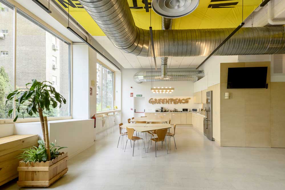 Greenpeace iluminacion sostenibilidad