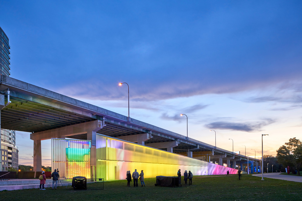 Thermally Speaking, light art