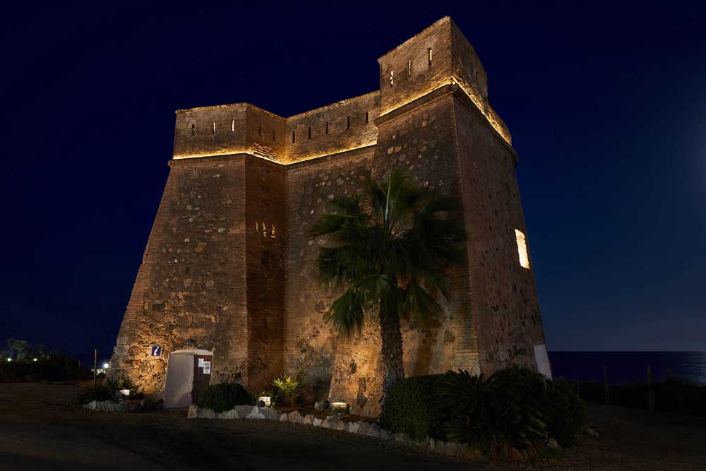 Castillo Villaricos iluminacion DCI Javier Gorriz