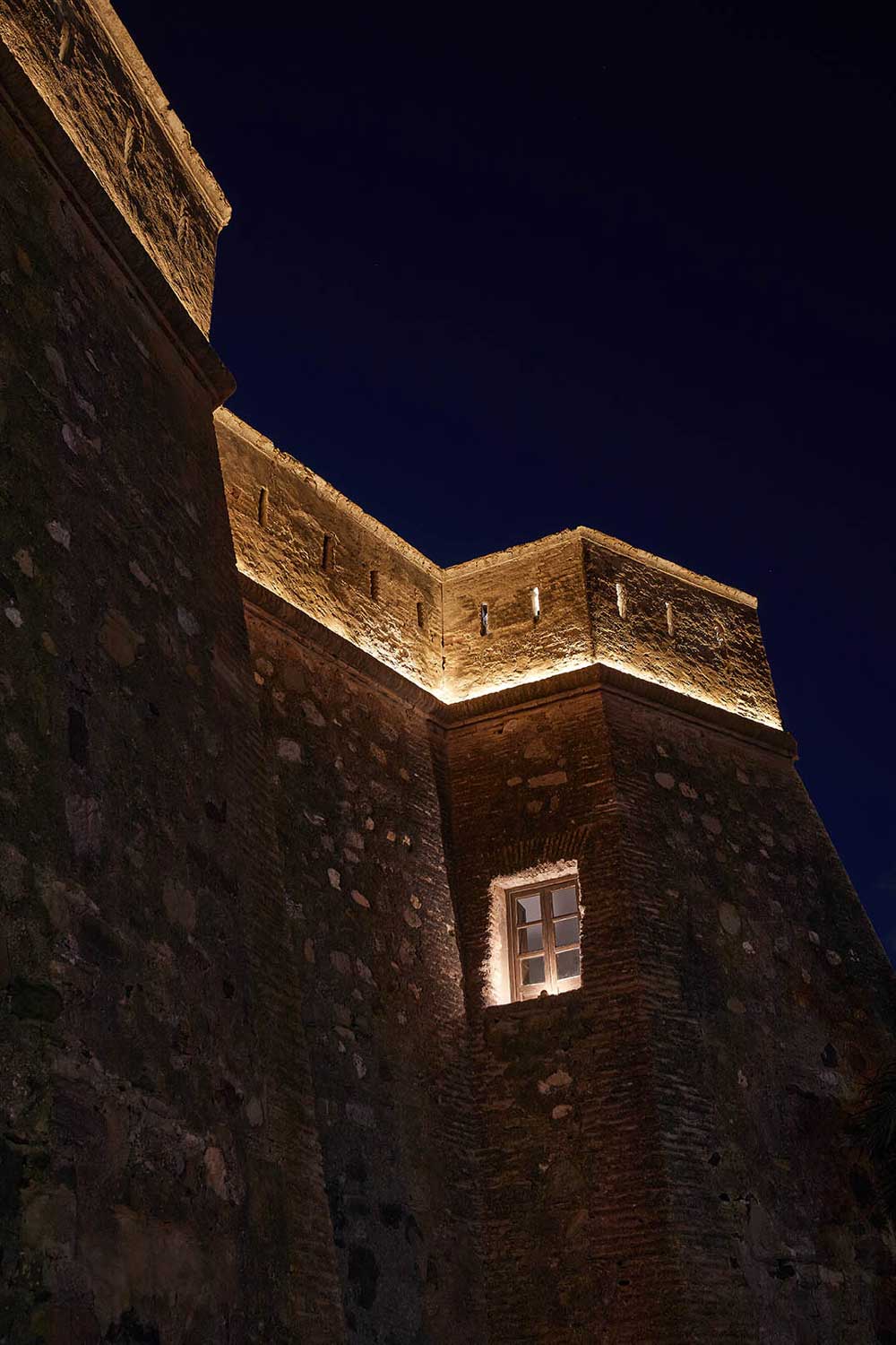 Castillo Villaricos iluminacion DCI Javier Gorriz