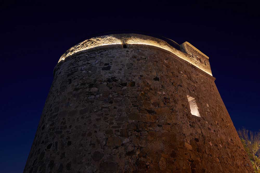 Castillo Villaricos iluminacion DCI Javier Gorriz