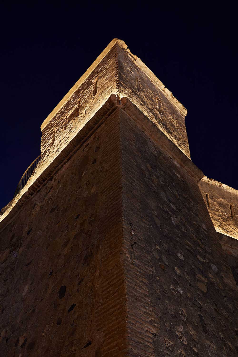 Castillo Villaricos iluminacion DCI Javier Gorriz
