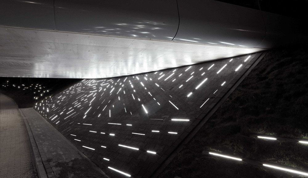 Waterfall of Light del artista Matthias Oostrik