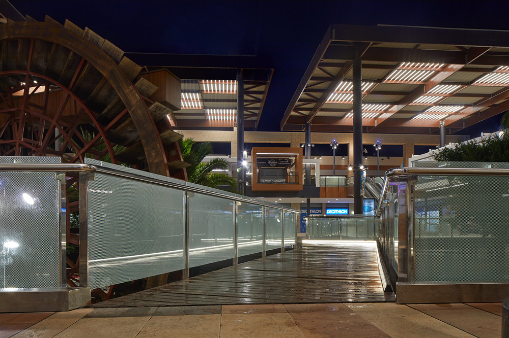 iluminacion centro comercial Thader Broadway Malyan