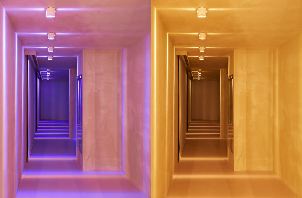 Lineas de luz continuas Delta Light