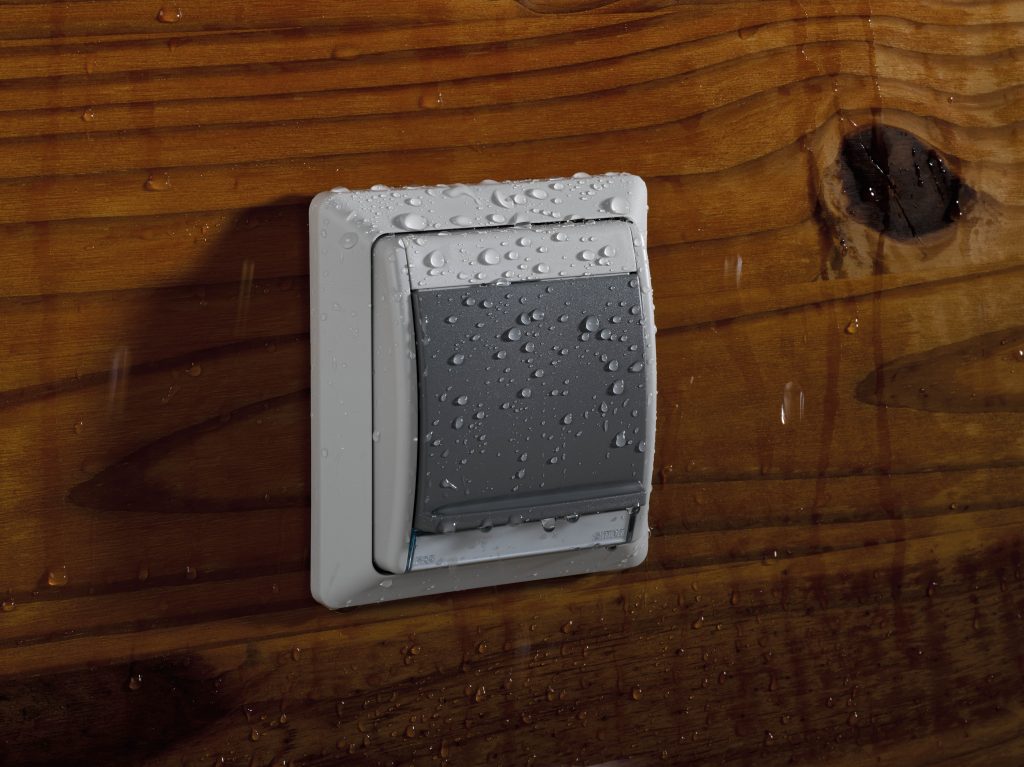 SIMON Aqua acabado blanco gris