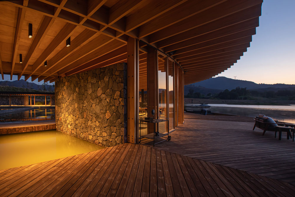 Casa Valle San Nicolás Artec Studio iluminación