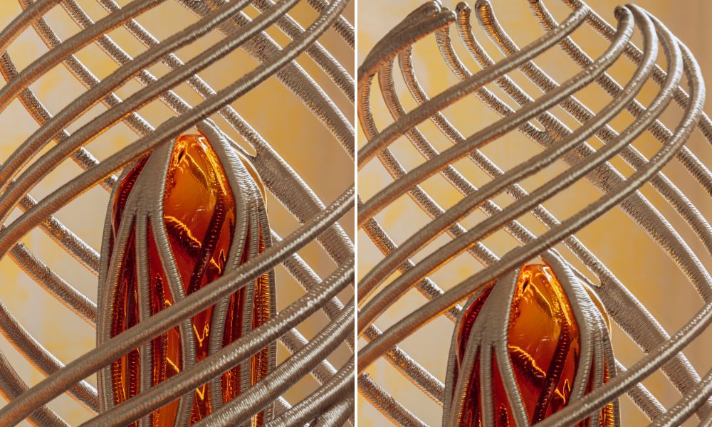 A story of light and matter instalación lumínica Carmelo Zappulla