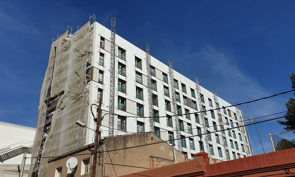 Rehabilitación edificios Barcelona. Fondos Next Generation. Ajuntament de Barcelona.