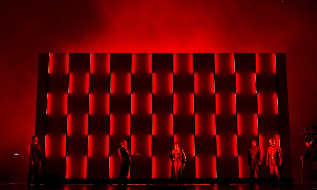 Escenografía de Playmodes para ópera Benjamin