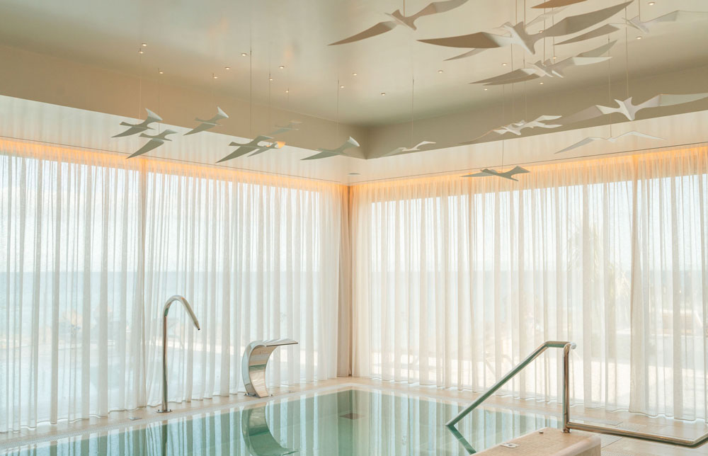 Iluminación wellness SPA, Maraba Studio, Fariones Wellness Spa