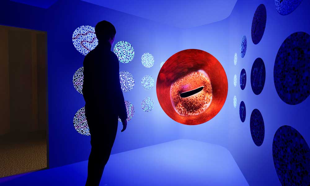 re:vision, SPEIRS MAJOR, LIGHT 25, Londres, instalación inmersiva