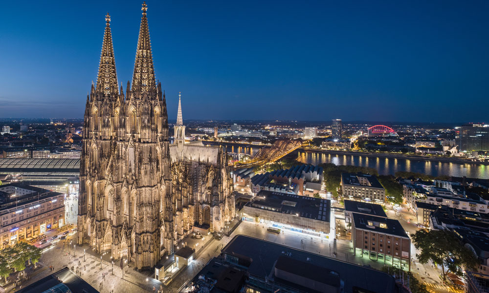 Nueva iluminación Catedral de Colonia, Licht Kunst Licht