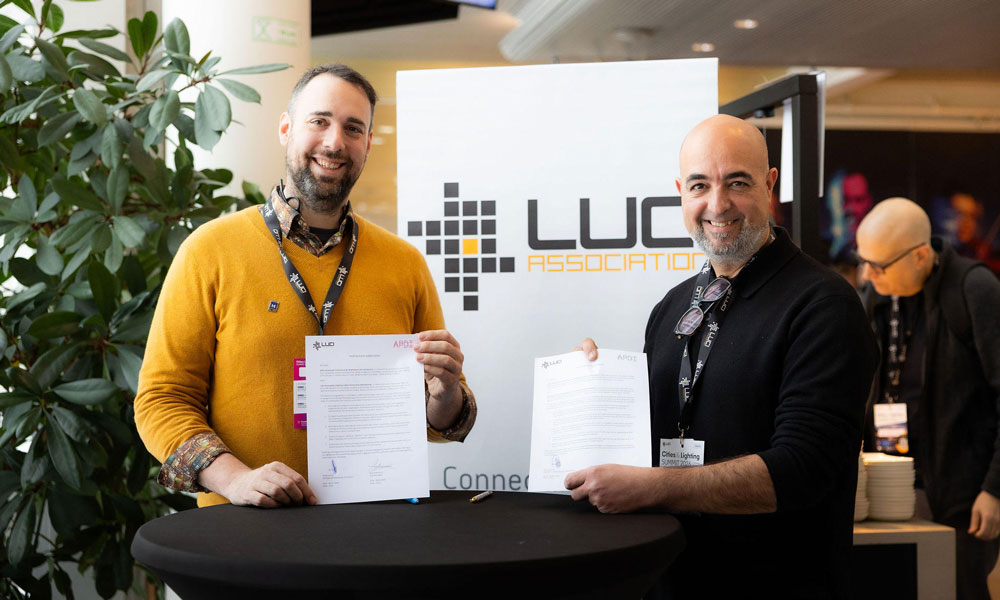 APDI y LUCI firman un acuerdo estratégico para impulsar el diseño de iluminación